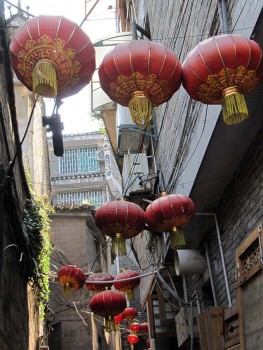 Tipiche lanterne cinesi