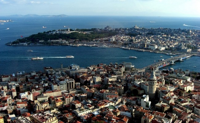 Istanbul veduta panoramica dall'alto