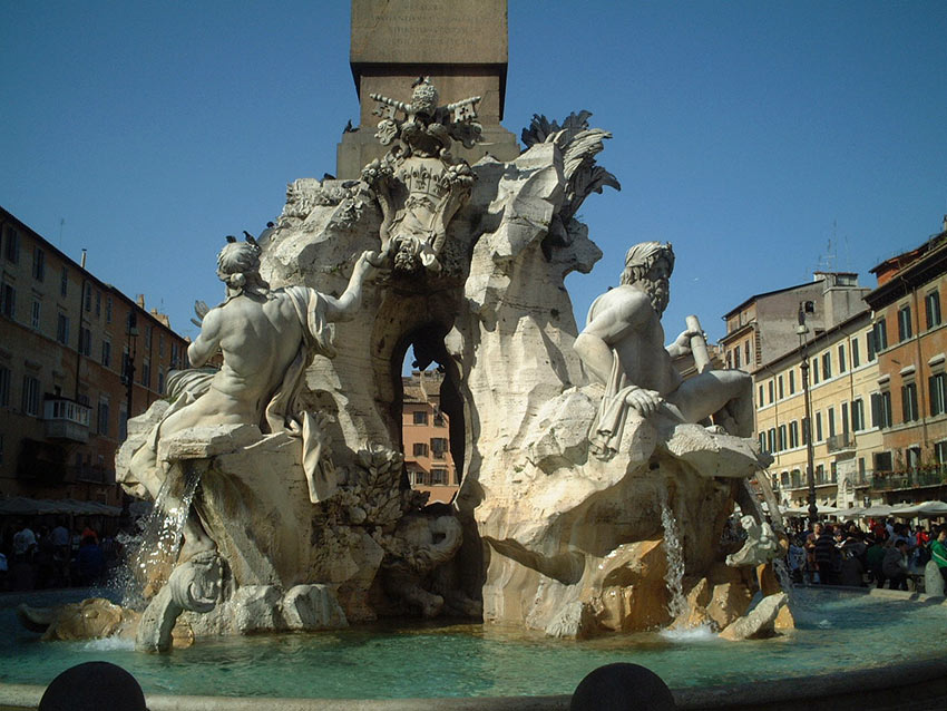 Roma, Piazza-Navona--Fontana