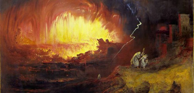 John Martin, "Sodom and Gomorrah"