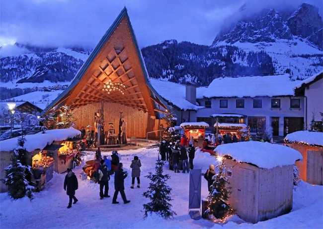 Natale nel Basso Tirolo, in Alta Badia e Slovenia