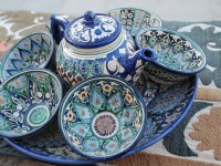 Uzbekistan Tipiche ceramiche uzbeke © Micaela Zucconi
