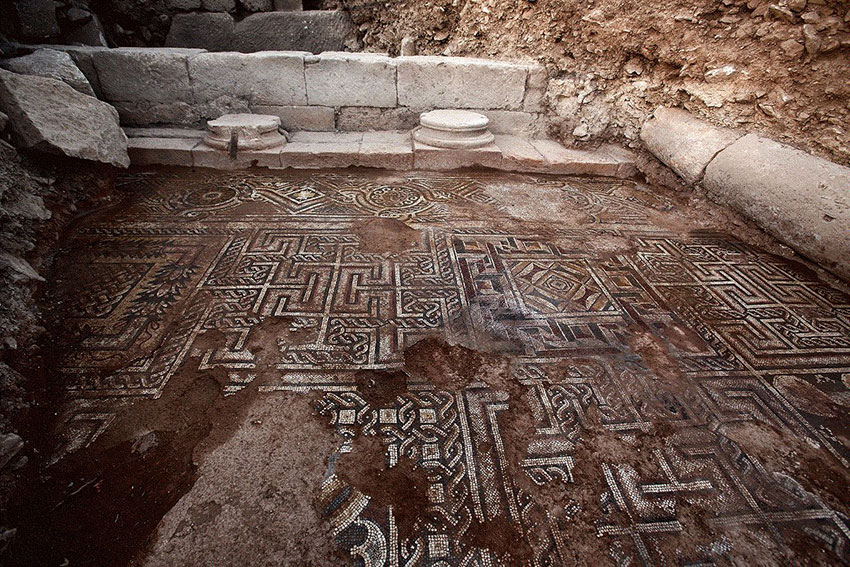 Turchia, pavimento mosaico