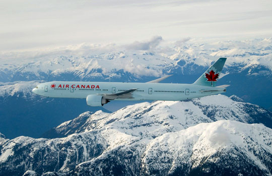 Vini doc e menù stellato sui voli Air Canada