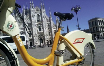 Liberty Milano bike Duomo