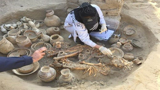 Iran, ritrovata tomba da record di 4600 anni fa