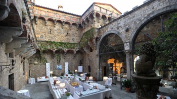 Toscana, castello di Vincigliata