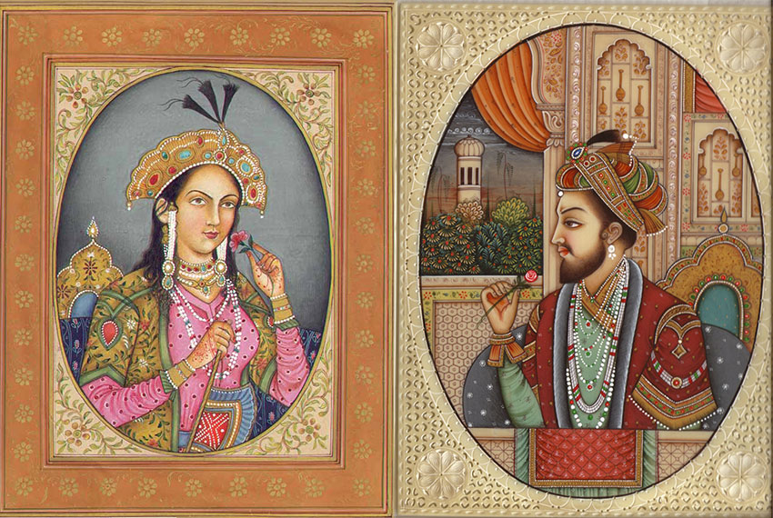 Mumtaz-Mahal-and-Shah-Jahan - Mondointasca