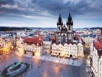 Il centro storico di  Praga