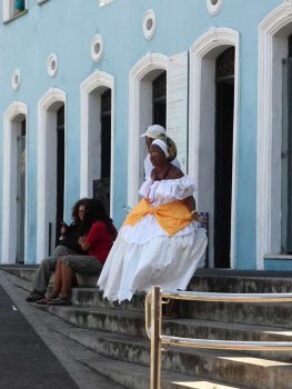 Bahia di fronte alla Fundação Casa de Jorge Amado