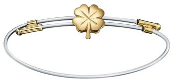 Meru bracciale unisex quadrifoglio