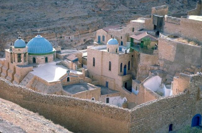 Monastero Greco Ortodosso nel deserto della Giudea