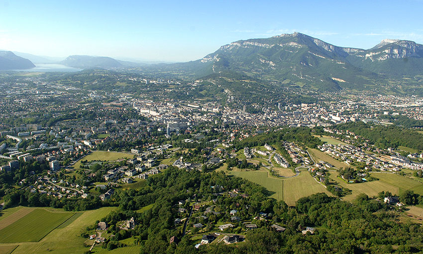 Chambéry Panorama distretto-di-Chambery