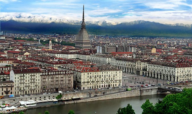 Panorama della città di Torino