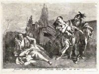 Lorenzo Tiepolo, 1736 -1776, Rinaldo abbandona Armida, The Rolando and Siv Pieraccini Collection