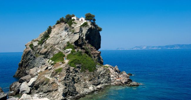 Grecia, Skopelos, dal film "Mamma Mia"