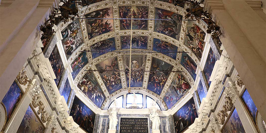 Cappella vicenza-cappella-rosario-soffitto