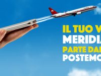 Il volo Meridiana si acquista con l’app PosteMobile