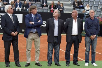 Coppa Davis Pietrangeli-Panatta-Bertolucci-Zugarelli-Barazzutti-2016