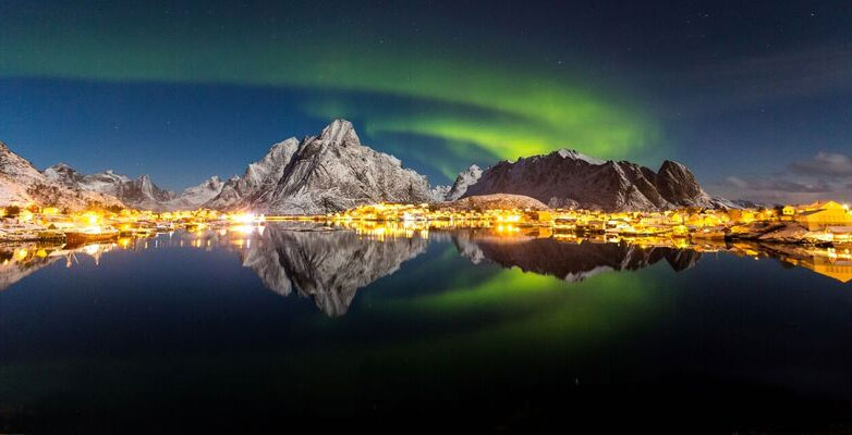 Be Nordic aurora-boreale