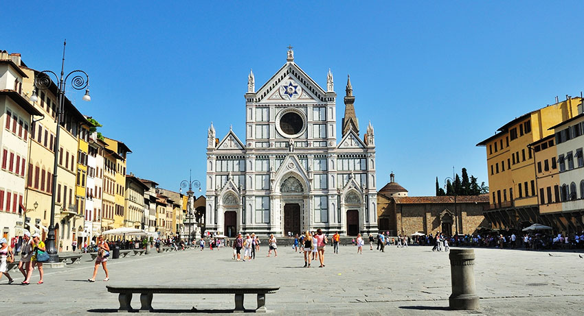 G7 della cultura Firenze-Basilica-Santa-Croce