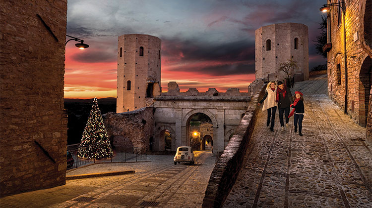 Umbria il tuo regalo di Natale I borghi dell'Umbria