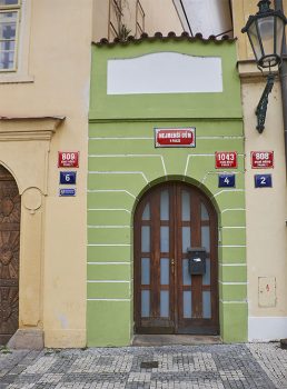 La casa più piccola esistente a Praga (Ph: Emilio Dati © Mondointasca)