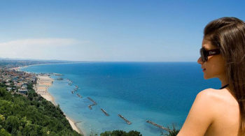 Gabicce mare vista-dall'hotel-Posillipo