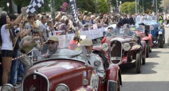 Mille Miglia 2018 a bergamo il 19-maggio 2017