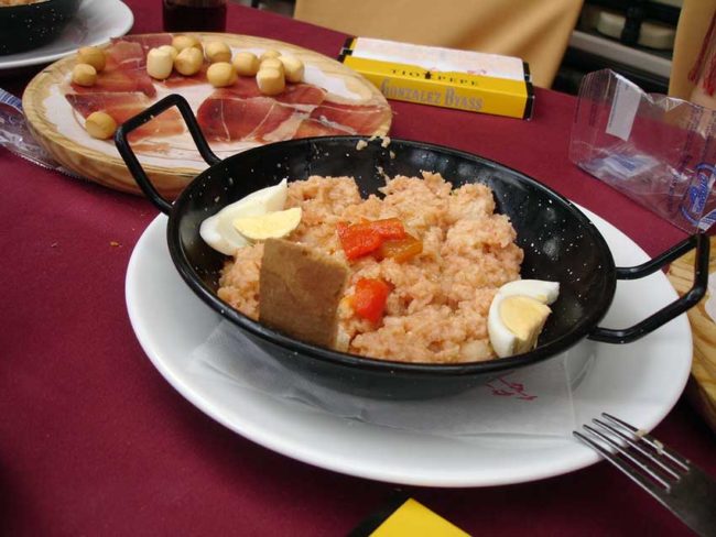 Ricette del sud della Spagna. La cucina andalusa va in tavola