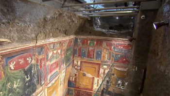 villa romana affreschi