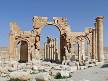 Palmyra Monumental-Arco-di-Settimio-Severo-by-Bernard-Gagnon