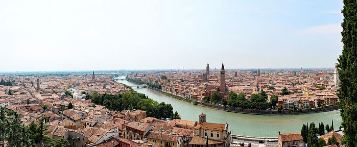 tappe Verona-panorama