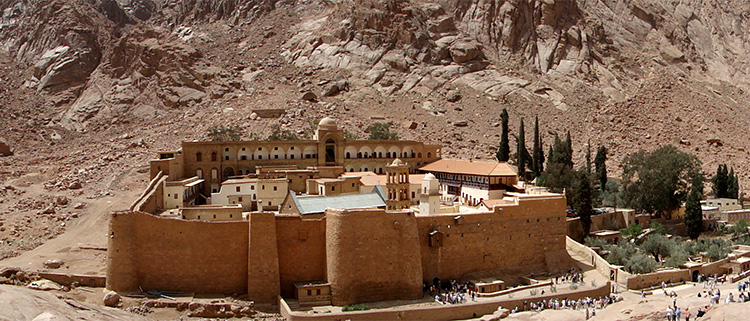 Santa Caterina monastero Sinai- Panorama