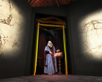 da Vinci Anchiano, Casa di Leonardo, ologramma ©museoleonardiano