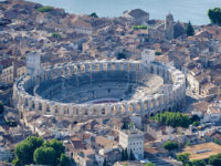 Il teatro romano visto dall'alto
