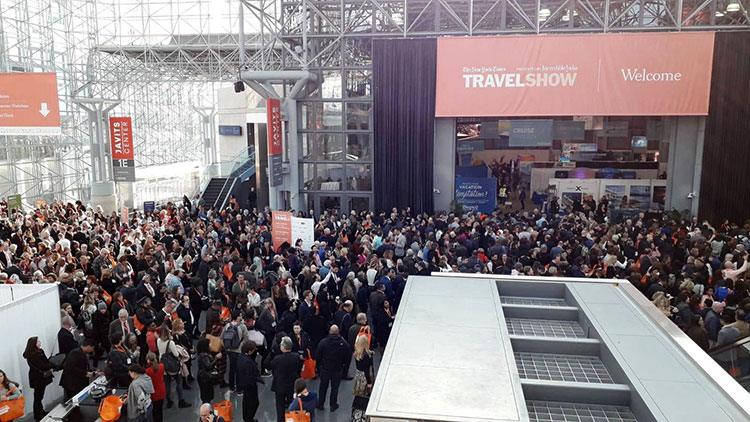 New York Times Travel Show panoramica
