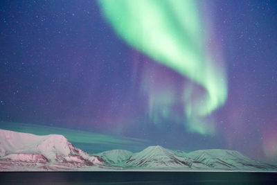 Norvegia aurora boreale Svalbard