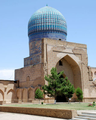 senza visto Uzbekistan-Mausoleo-di-Bibi-Xonim