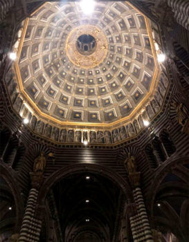 La cupola stellata del Duomo di Siena (foto: Carmen Guerriero © Mondointasca.it)