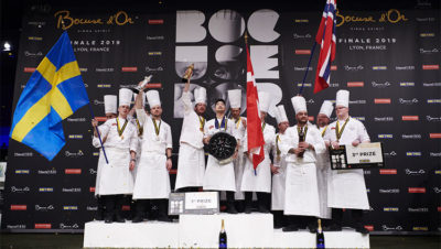 Bocuse d'Or 2019 Lione Finale Bocuse d'Or le squdre vincitrici (Photo: Dario Bragaglia © Mondointasca.it)