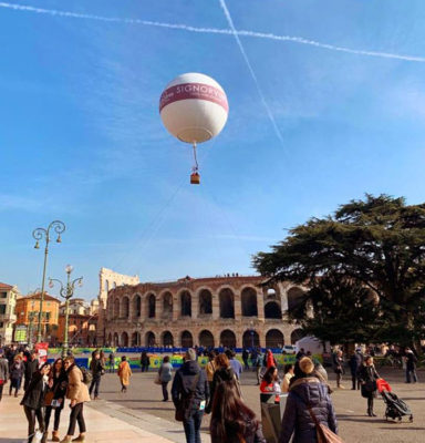Verona in Love mongolfiera
