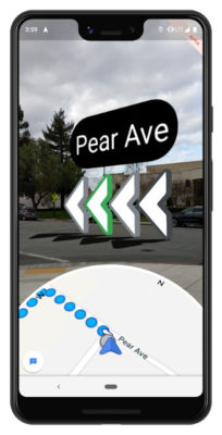 Google testa la realtà aumentata su Google Maps