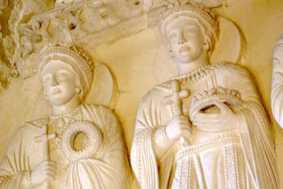 Cividale del Friuli, le decorazioni del Tempietto longobardo