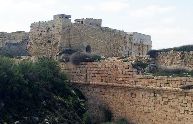 Trono di spade Fort Ricasoli buildings