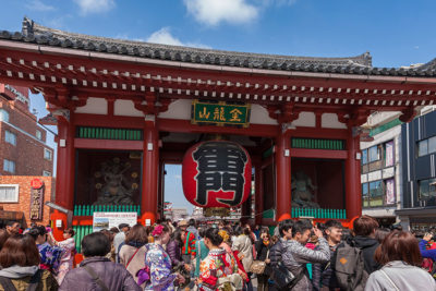 Tokyo in 48 ore Kaminarimon-Gate,-Sensoji-Temple-_-(C)TCVB