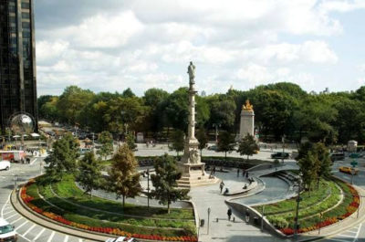 New York Columbus-Circle statua Cristoforo Colombo