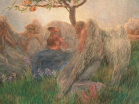 Gaetano Previati, “Maternità”, 1890-1891