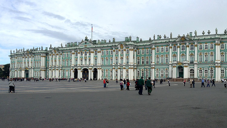 Palazzo-d'Inverno-sede-del Museo-Hermitage