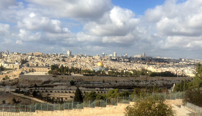 Veduta di Gerusalemme (foto: C. Marchetto © mondointasca.it)